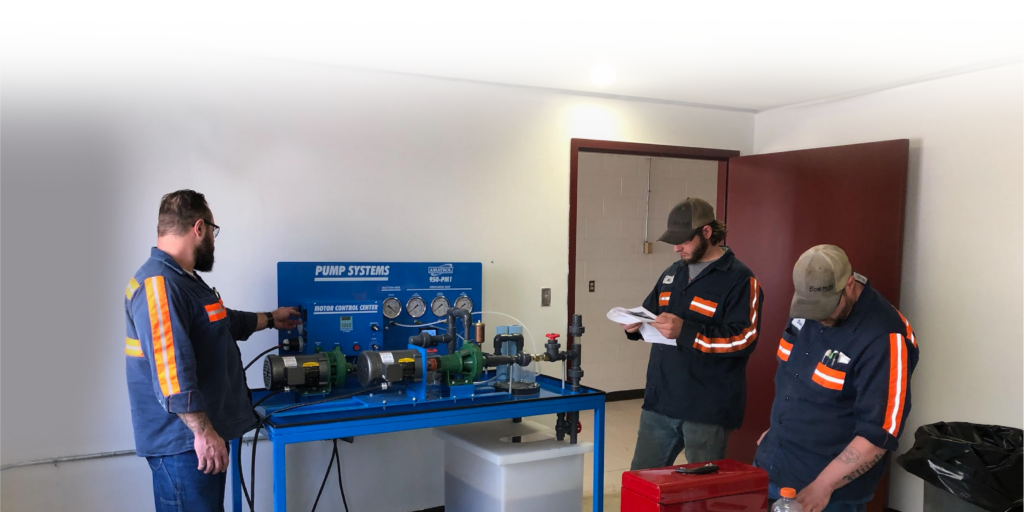 Doe Run Employees Working on Machine
