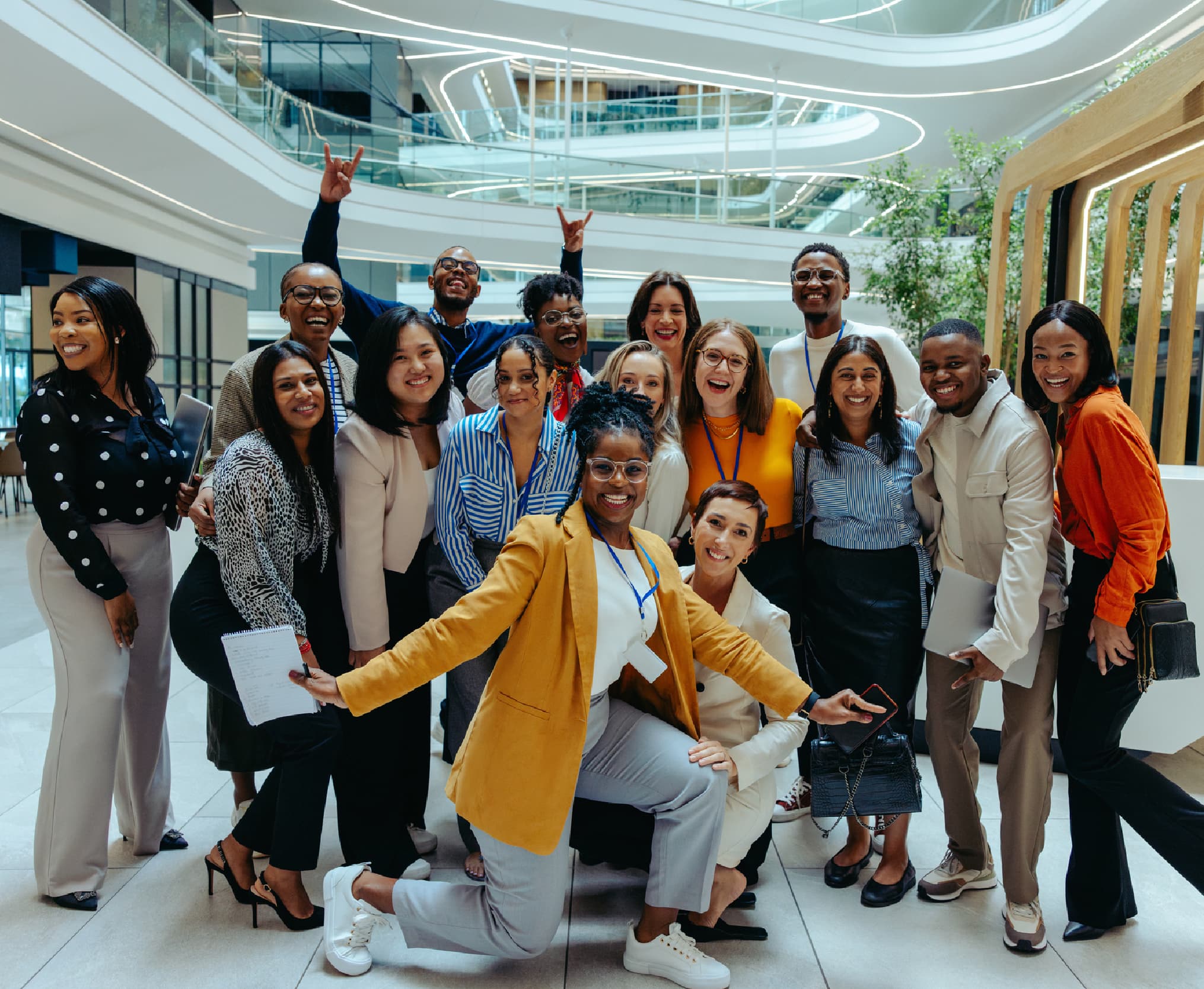 Group Photo of Americo Employees